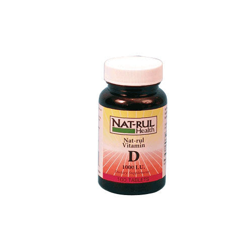Natrul Health Vitamin D 1000 Iu Tablets - 100 Ea